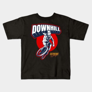 Downhill Freestyle Kids T-Shirt